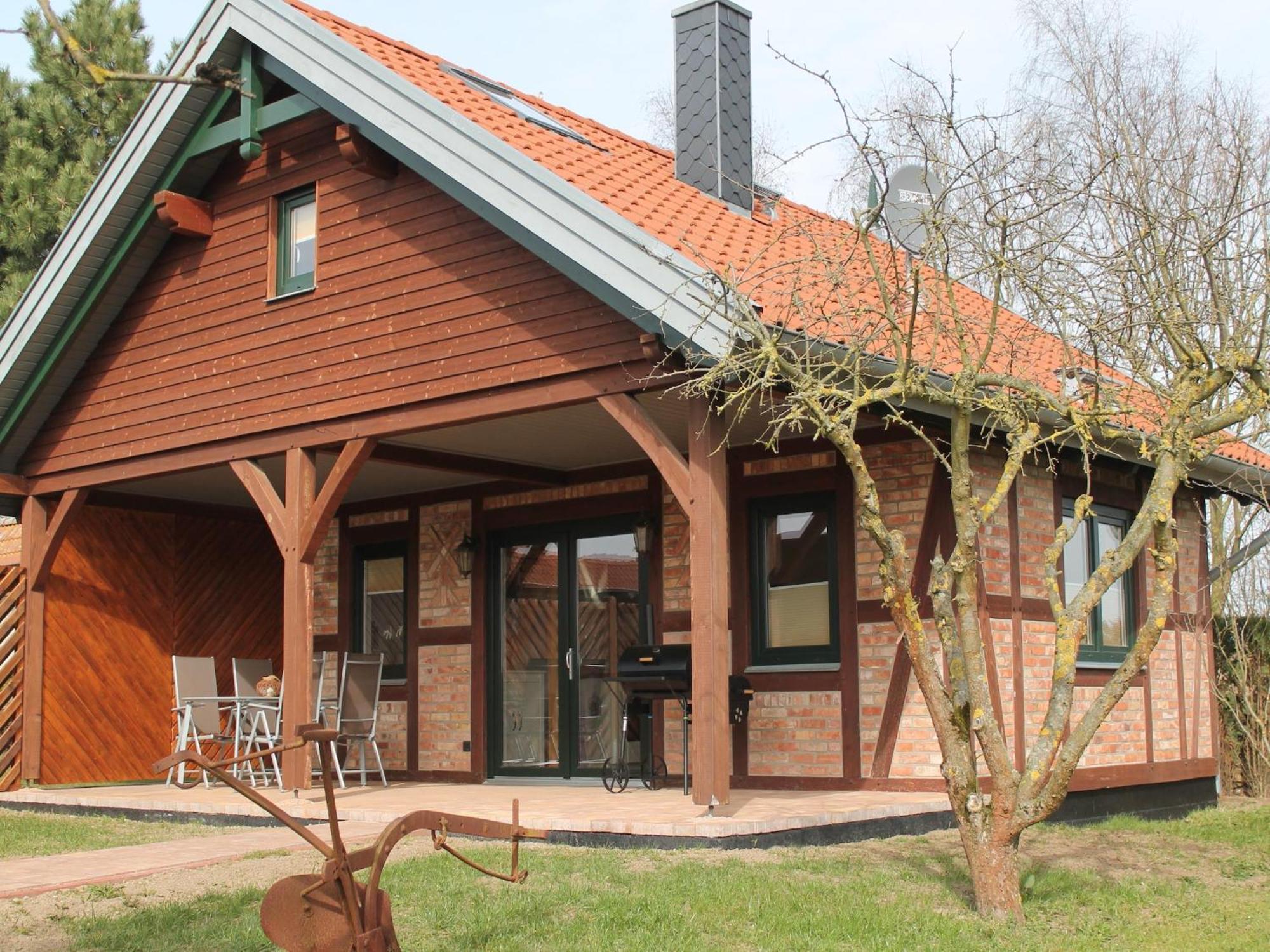 Modern Holiday Home In Brusow With Roofed Terrace Kröpelin 외부 사진